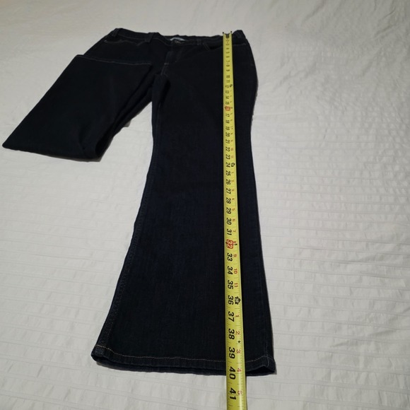 Duluth Trading Co Womens 14x31 Bootcut Jeans Dark Wash Denim Cotton Lycra Blend - Picture 4 of 11